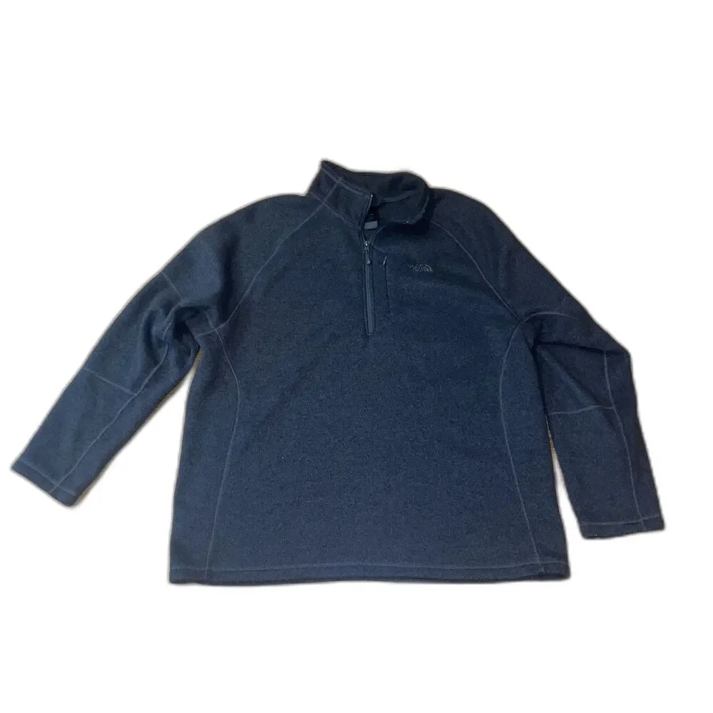 Men's Gordon Lyons 1/4 Zip in TNF Dark Grey Heather by The North Face XXL